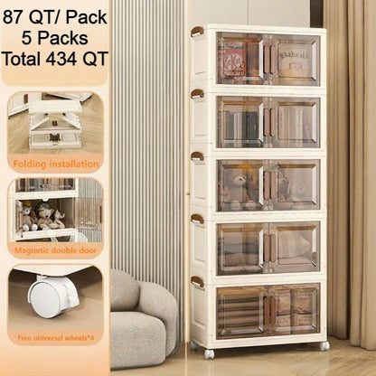 Home Smart Multi-Purpose Foldable Storage Cabinet