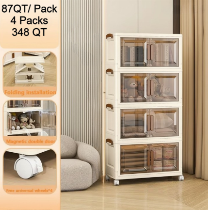 Home Smart Multi-Purpose Foldable Storage Cabinet
