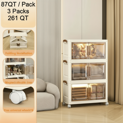 Home Smart Multi-Purpose Foldable Storage Cabinet