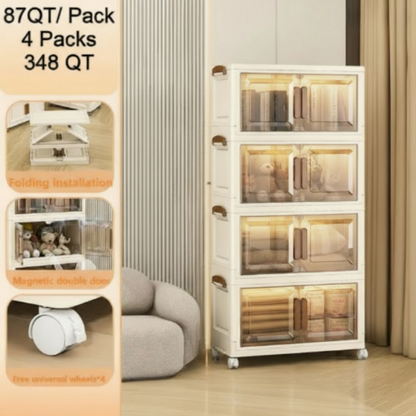 Home Smart Multi-Purpose Foldable Storage Cabinet
