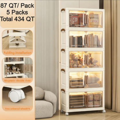 Home Smart Multi-Purpose Foldable Storage Cabinet
